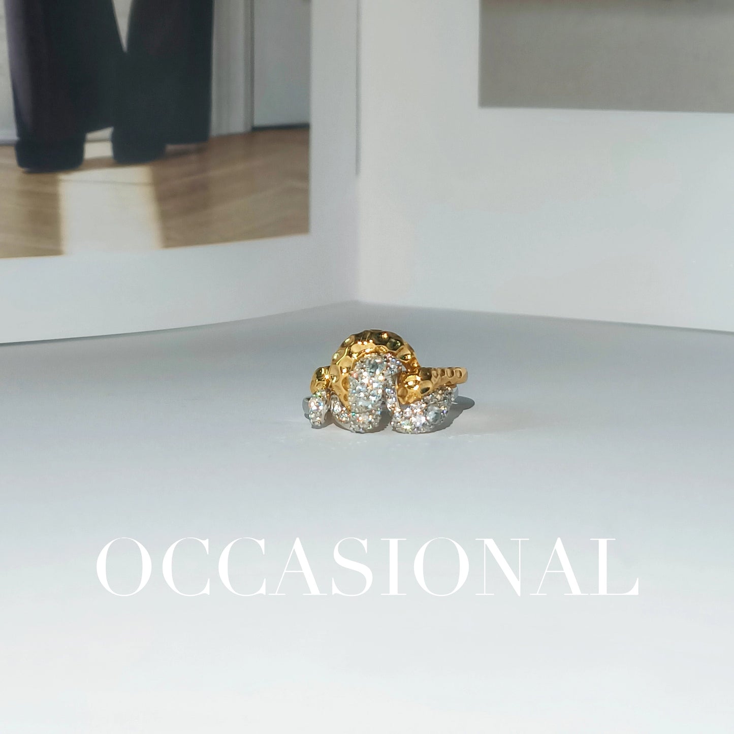 Two-tone Stacking Ring S925 Silver - Resistor