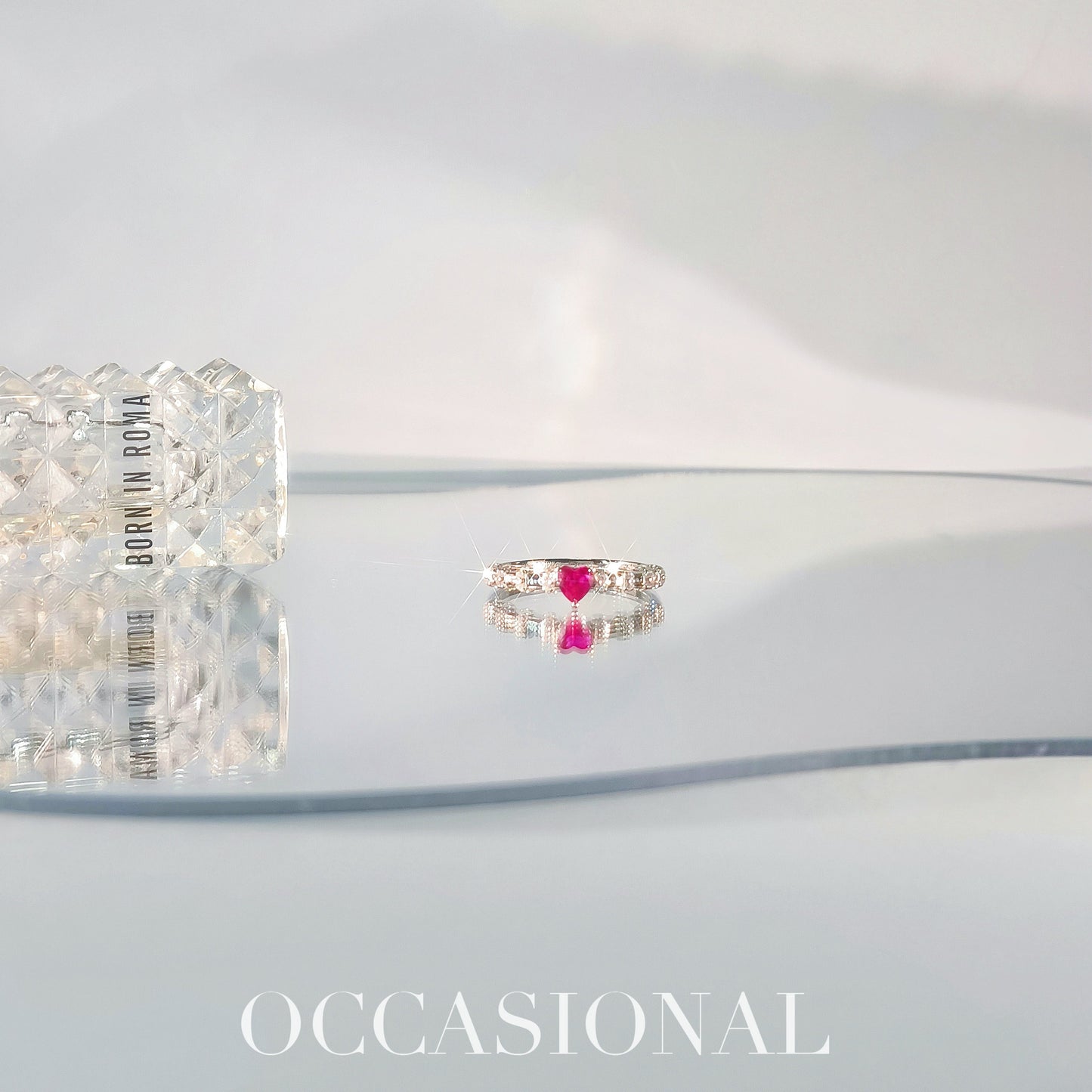 Dancing Love Thin Ring S925 Silver