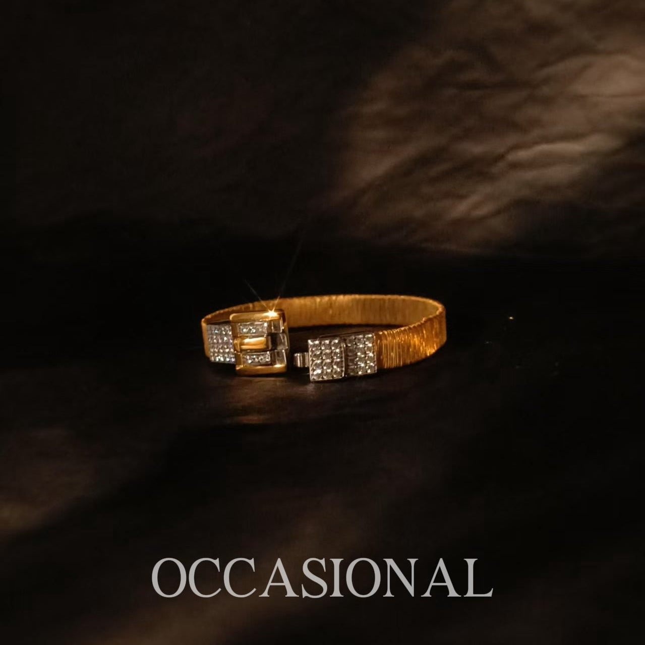Belt Lock Bracelet S925 Silver