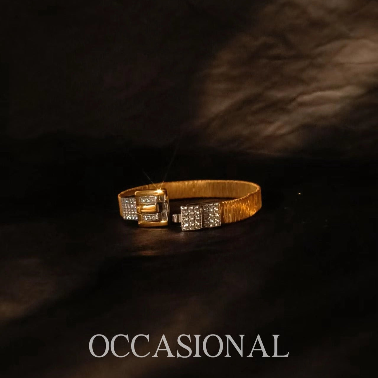 Belt Lock Bracelet S925 Silver