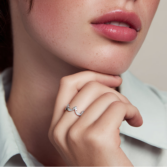 Crown Shape Ring S925 Silver