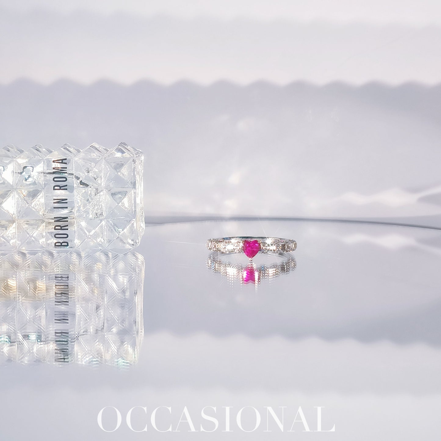 Dancing Love Thin Ring S925 Silver