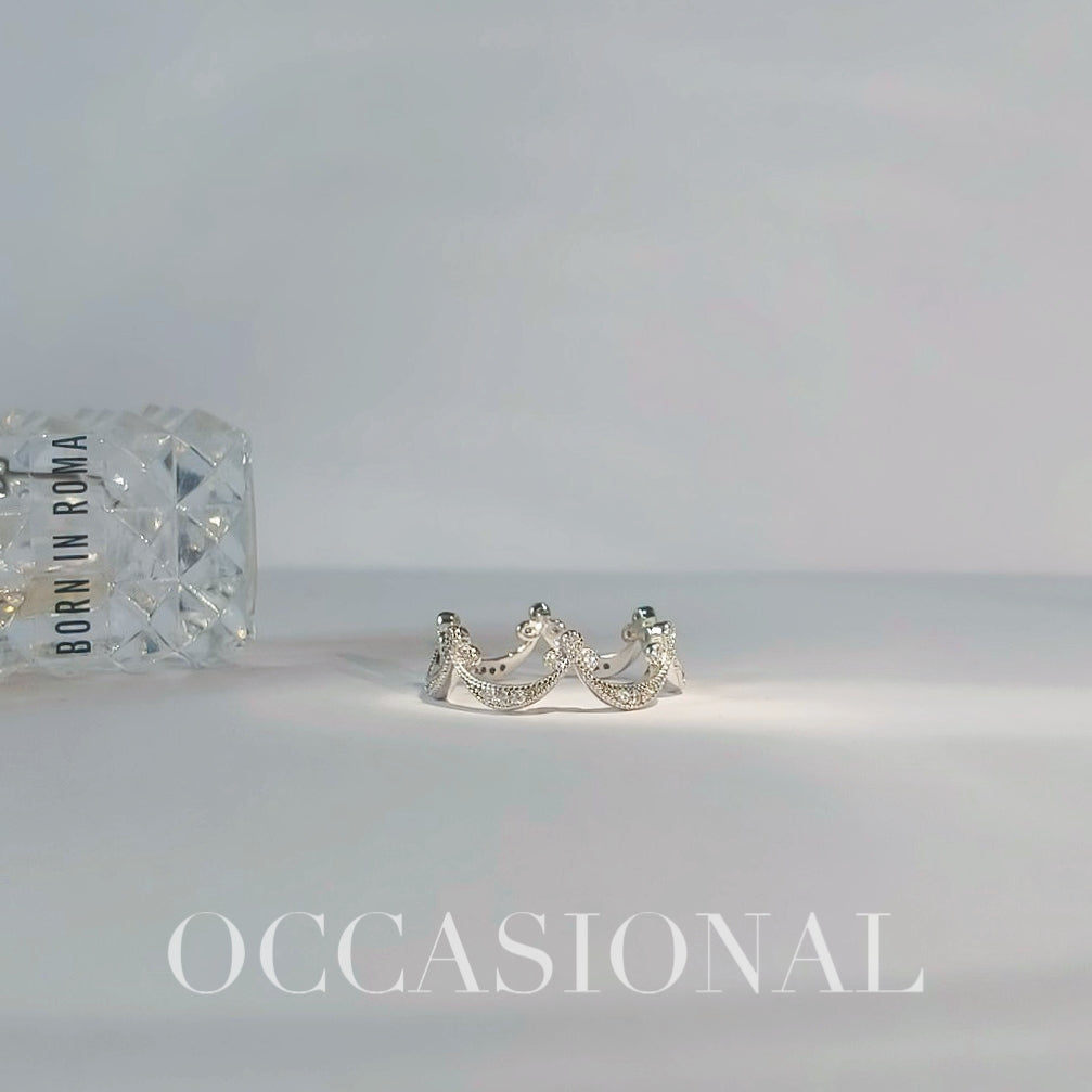 Crown Shape Ring S925 Silver