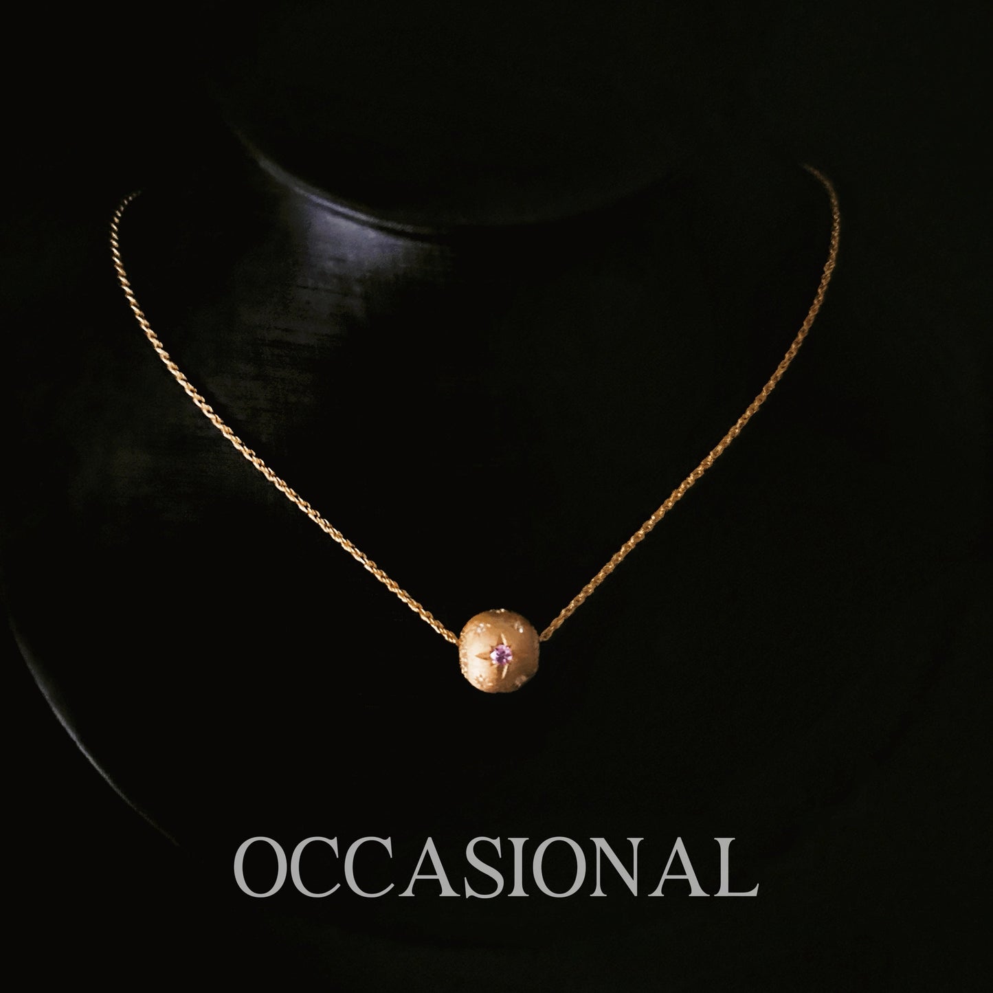 Ball Pendant Necklace S925 Silver Gold Plated - Galaxy Cube