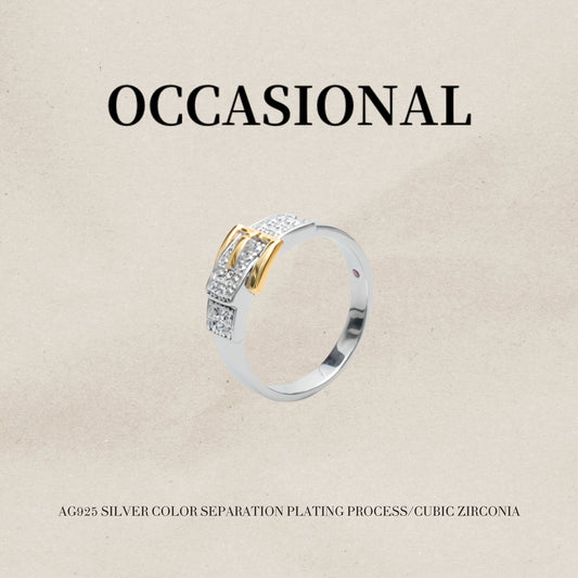 Belt Lock Ring S925 Silver